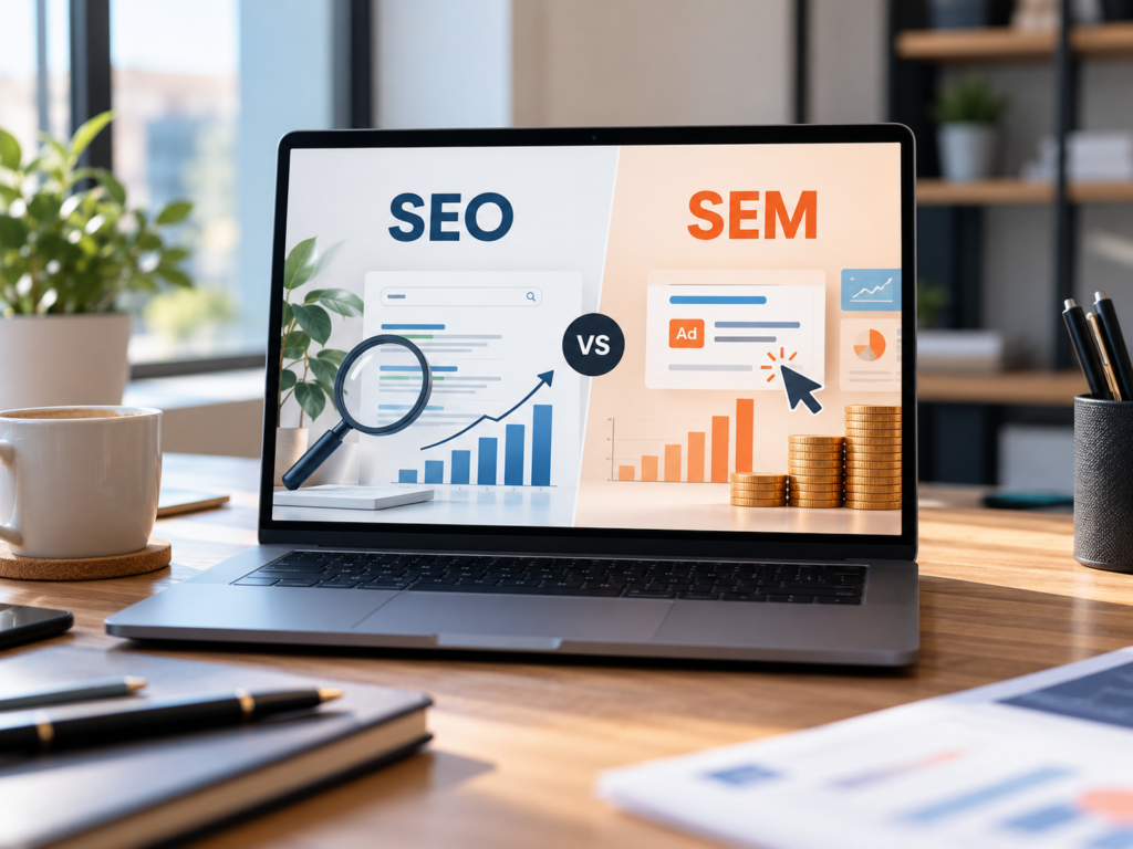 SEO y SEM: diferencias y cuál elegir para tu negocio